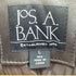 ジョスエーバンク Jos A Bank genuine leather 裏地 キルティング レザー カーコート メンズ import:L