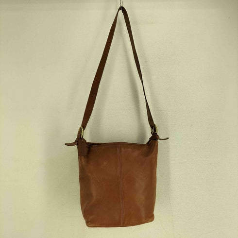 コーチ COACH USA製 オールドレザーショルダーバック レディース
