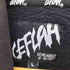 レフラー Leflah ペイント プリント プルオーバー パーカー メンズ import:L