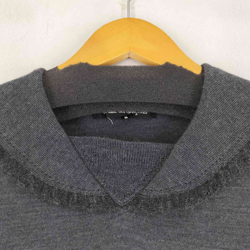 トリココムデギャルソン tricot COMME des GARCONS 襟付き ウールニット レディース S