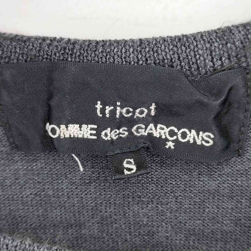 トリココムデギャルソン tricot COMME des GARCONS 襟付き ウールニット レディース S