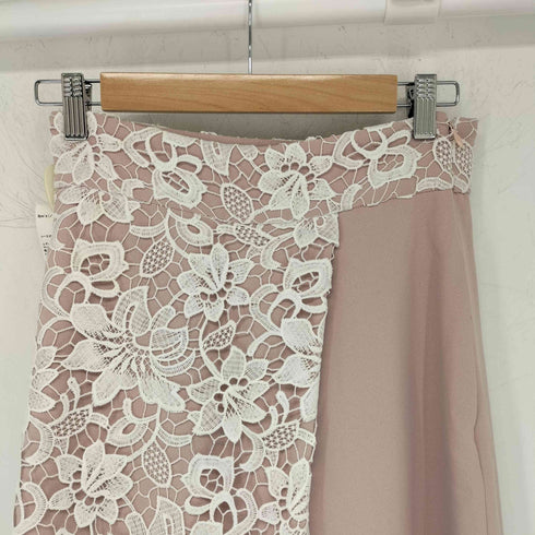 ノエラ Noela レース切替ワイドパンツ レディース