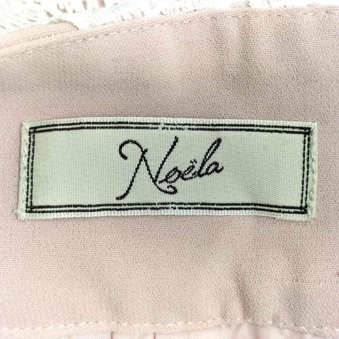 ノエラ Noela レース切替ワイドパンツ レディース