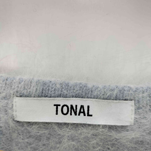 トーナル TONAL アンゴラVネックニット レディース JPN:38