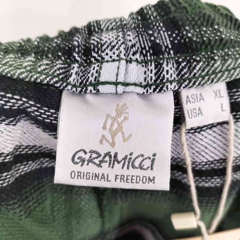 グラミチ GRAMICCI SWELL FLANNEL CHECKERED PANT メンズ JPN:XL