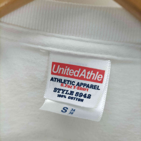 ユナイテッドアスレ UNITED ATHLE 両面プリントクルーネックTシャツ メンズ JPN:S