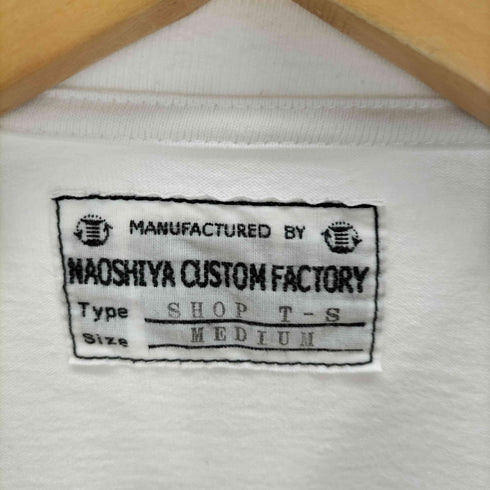 NAOSHIYA CUSTOM FACTORY プリントクルーネックTシャツ メンズ JPN:M