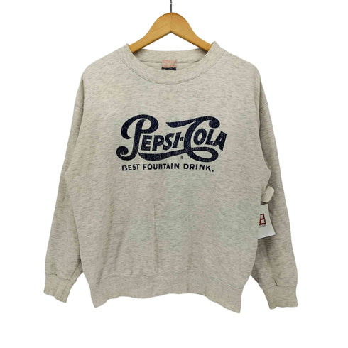 ペプシコーラ PEPSI COLA 00S フロントロゴ プリント スウェット メンズ