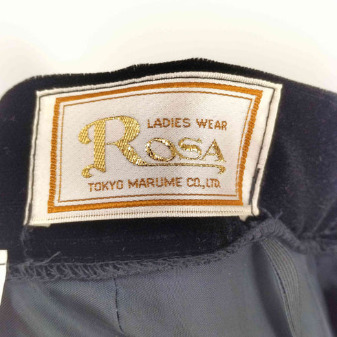 ROSA レーヨン混ベロアロングスカート レディース JPN:M