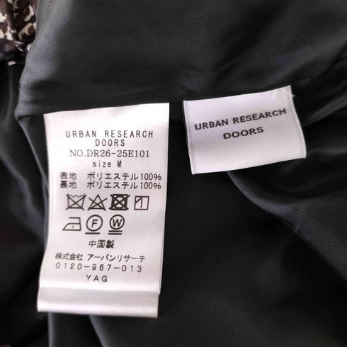アーバンリサーチドアーズ URBAN RESEARCH DOORS ミニレオパードプリントスカート レディース JPN:M