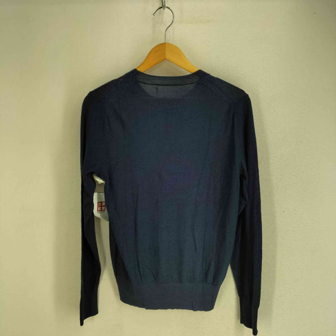 セオリー theory Silken Knit Intarsia Logo PO メンズ JPN:S