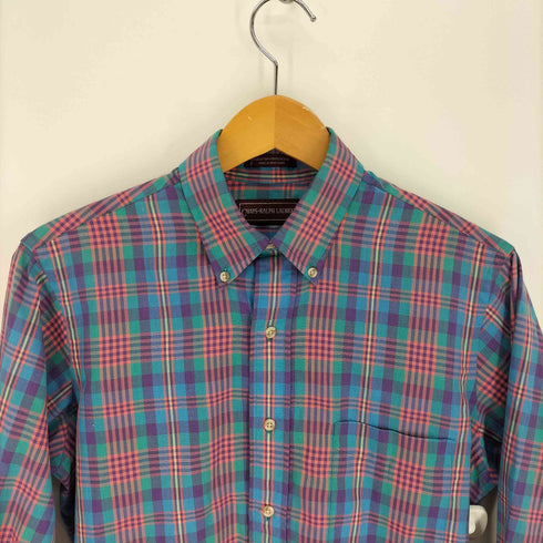 チャップス CHAPS L/S タータンチェック ボタンダウン シャツ メンズ import:S