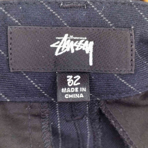 ステューシー Stussy 24SS OLUME PLEATED SHORT STRIPE メンズ 32