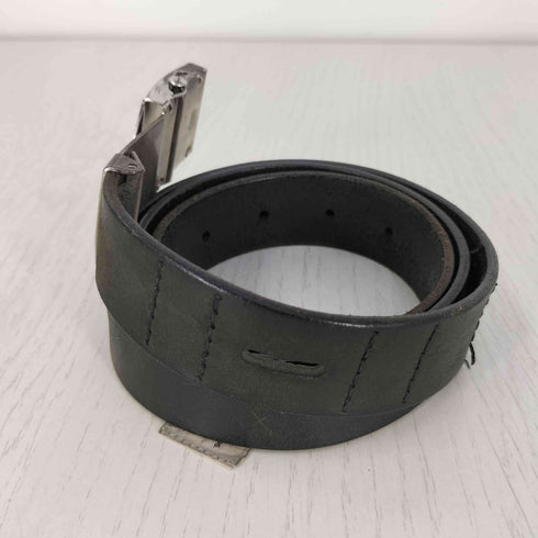 メゾンマルタンマルジェラ Maison Martin Margiela イタリア製 1970 CALF LEATHER レザー ガチャベルト メンズ S