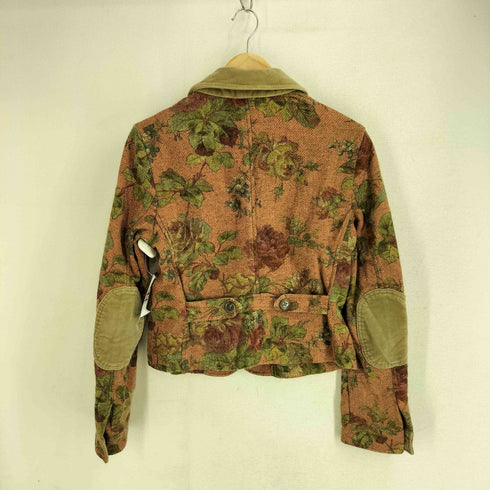 エトロ ETRO シルク混 ゴブラン フラワー テーラードジャケット レディース EUR:44