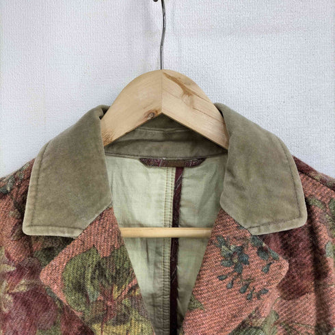 エトロ ETRO シルク混 ゴブラン フラワー テーラードジャケット レディース EUR:44