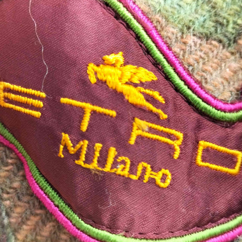 エトロ ETRO シルク混 ゴブラン フラワー テーラードジャケット レディース EUR:44