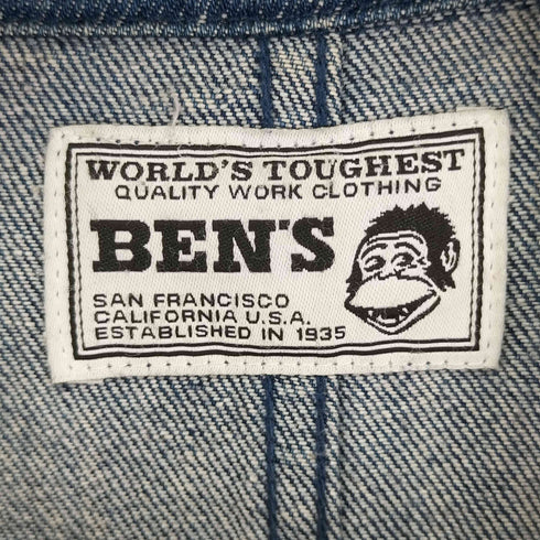 ベンデイビス BEN DAVIS デニムチェスターコート メンズ import:S