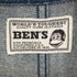 ベンデイビス BEN DAVIS デニムチェスターコート メンズ import:S