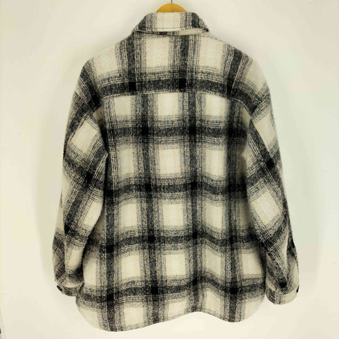 レイジブルー RAGEBLUE チェック柄 ウール シャツ ジャケット メンズ JPN:M