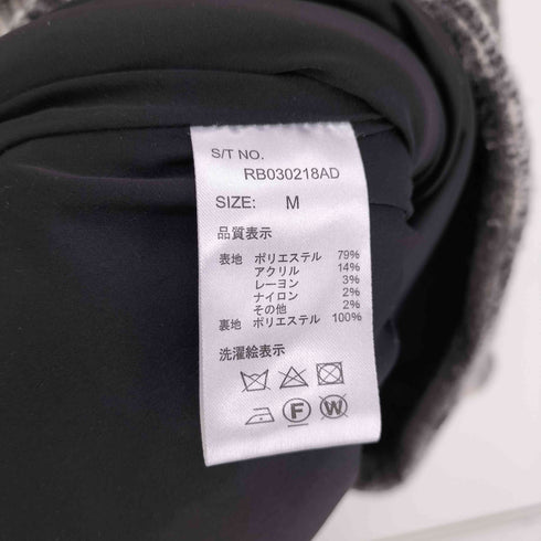 レイジブルー RAGEBLUE チェック柄 ウール シャツ ジャケット メンズ JPN:M