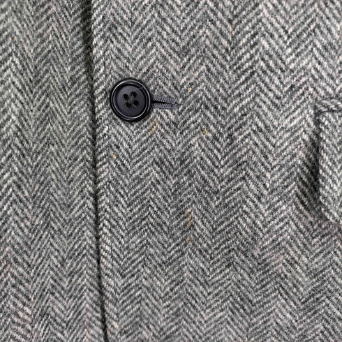 VAN JACKET ヘリンボーン柄 シングルテーラードジャケット メンズ
