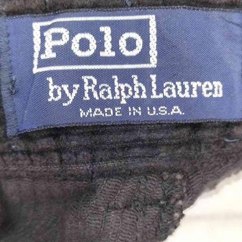 ポロバイラルフローレン Polo by RALPH LAUREN MADE IN USA 2タック コーデュロイパンツ メンズ