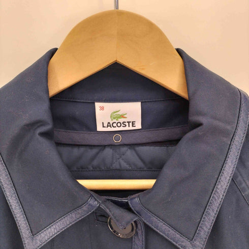 ラコステ LACOSTE ライナー付属 パイピング ステンカラーコート レディース FR:38