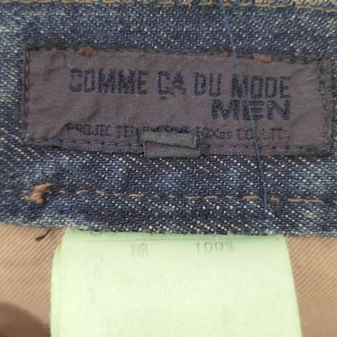 コムサデモードメン COMME CA DU MODE MEN ダメージ加工 フレアデニムパンツ メンズ JPN:S
