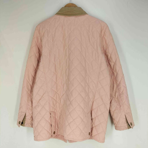 ローレンラルフローレン LAUREN RALPH LAUREN 襟コーデュロイ キルティングジャケット レディース import:L
