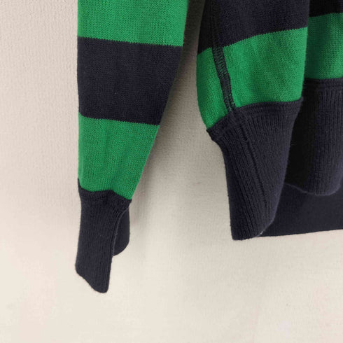 トミーヒルフィガー TOMMY HILFIGER 00S Premiium Cotton ボーダー ニットセーター メンズ import:L