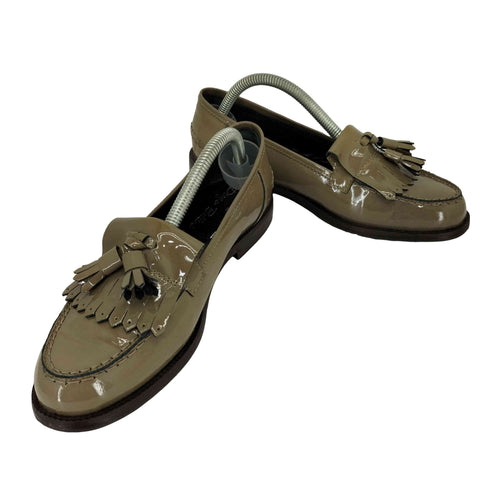 ディエゴベリーニ Diego Bellini エナメル タッセル ローファー レディース 38