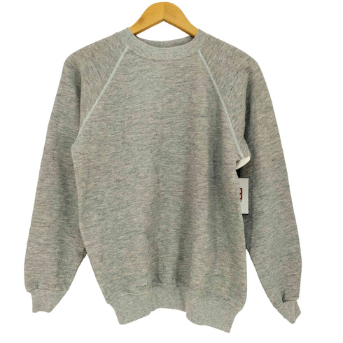 ヘインズ Hanes 80S USA製 ムービープリント ラグランスリーブ スウェット メンズ JPN:M