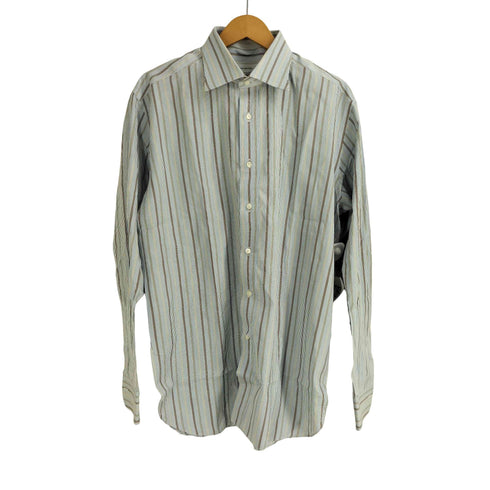 エルメネジルドゼニア Ermenegildo Zegna マルチストライプ L/S シャツ メンズ