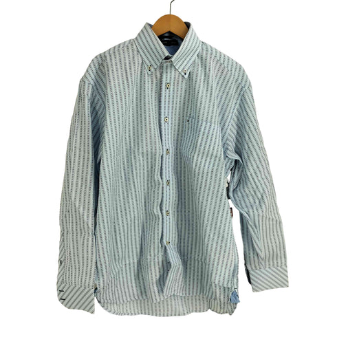 トミーヒルフィガー TOMMY HILFIGER ピンストライプ L/S シャツ メンズ import:L