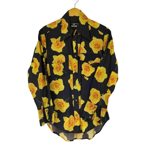 ポールスミスロンドン Paul Smith LONDON スナップボタン 花柄 L/S シャツ メンズ JPN:M