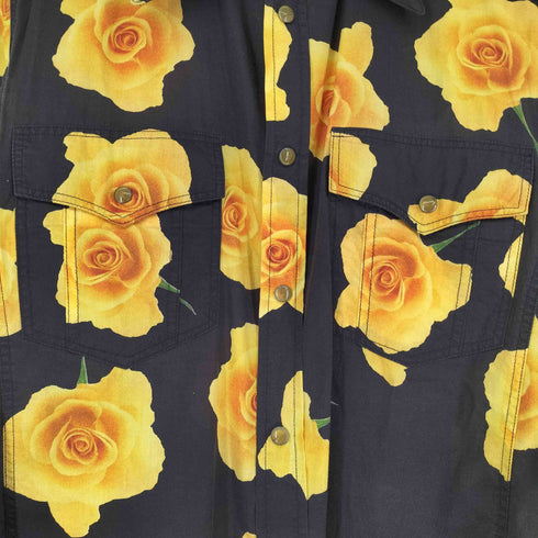 ポールスミスロンドン Paul Smith LONDON スナップボタン 花柄 L/S シャツ メンズ JPN:M
