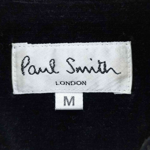 ポールスミスロンドン Paul Smith LONDON 90S ベロア L/S シャツ メンズ JPN:M