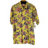 パパス papas レーヨン 花柄 開襟シャツ メンズ JPN:M