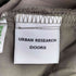 アーバンリサーチドアーズ URBAN RESEARCH DOORS コーデュロイタックワイドパンツ レディース JPN:S