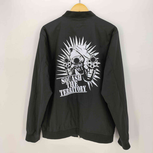 SQUASH THE TERRITORY プリント ジップアップ ブルゾン メンズ JPN:XL