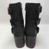 リプレイ REPLAY ポルトガル製 Dorothy Black Leather Ankle Boots ドロシー ブラック レザー アンクル ブーツ レディース 30