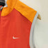 ナイキ NIKE 00S グレータグ DRI-FIT スウッシュ ロゴ 刺繍 バイカラー ナイロン ジップアップ ベスト メンズ import:M