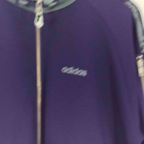 アディダス adidas 00S ジップアップ ワーク チンストラップ トラックジャケット ジャージ ダブルジップ 2006年製 メンズ import:L