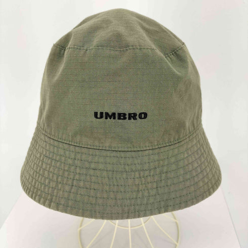 アンブロ UMBRO ロゴ 刺繍 リバーシブル バケットハット メンズ