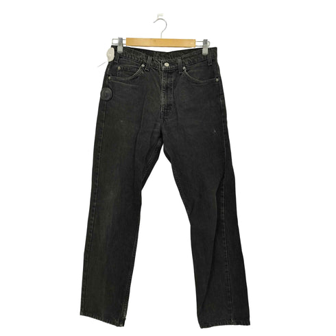 リーバイス Levis 90s 505-4159 オレンジタブ 先染め ジップフライ ブラック デニムパンツ メンズ W32 L30