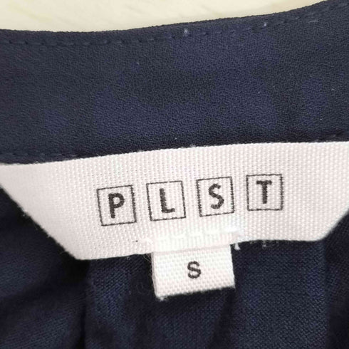 プラステ PLST ダブルクロス裾タックブラウス レディース JPN:S