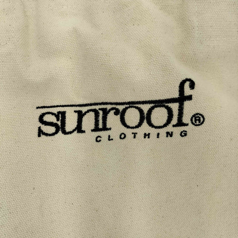 サンルーフ sunroof ロゴ刺繍 キャンバス トートバッグ メンズ