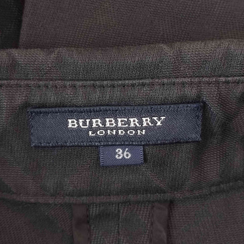 バーバリーロンドン BURBERRY LONDON ノースリーブトレンチコート レディース 36