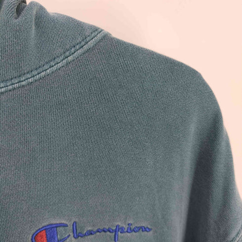 チャンピオン Champion 後染め スクリプトロゴ プルオーバーパーカー メンズ import:L